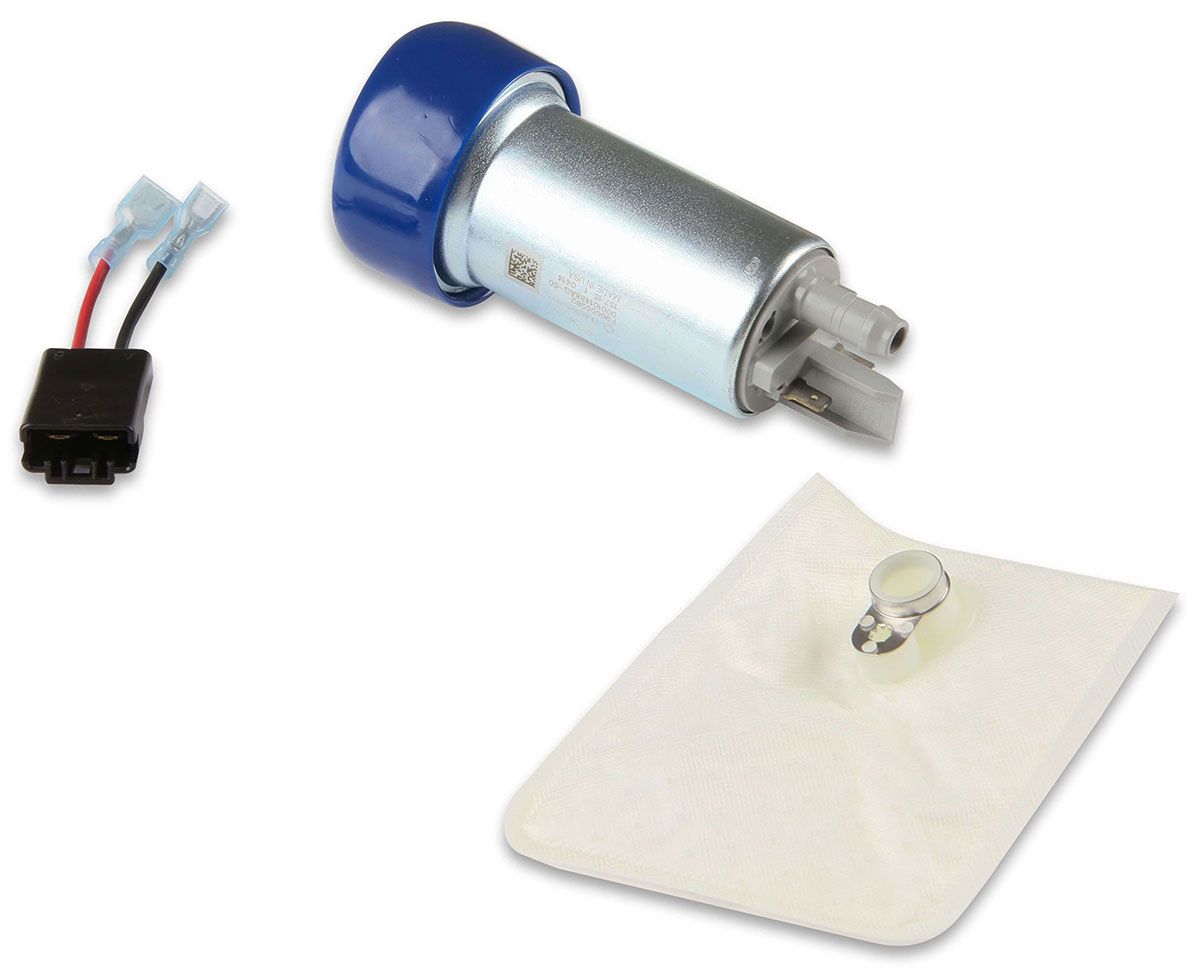 HOLLEY 450 LPH Street/Strip EFI Pump, Compatible with Petrol / E-85 Holley Universal In-Tank Fuel Pump HO12-929 SR