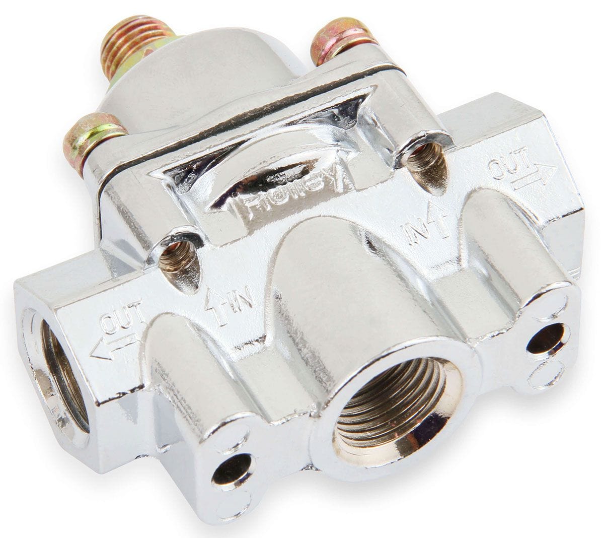 HOLLEY Adjustable From 1 Psi To 4 Psi, Suit Carburettor Application Only Holley Holley Red 2-Port Regulator HO12-804 SR