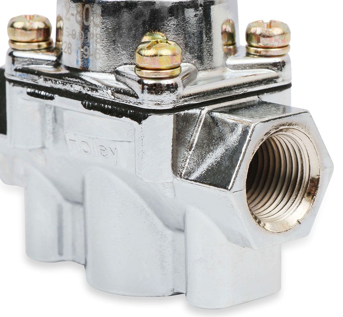 HOLLEY Adjustable From 4.5 Psi To 9 Psi, Suit Carburettor Application Only Holley Holley Blue 2-Port Regulator HO12-803 SR