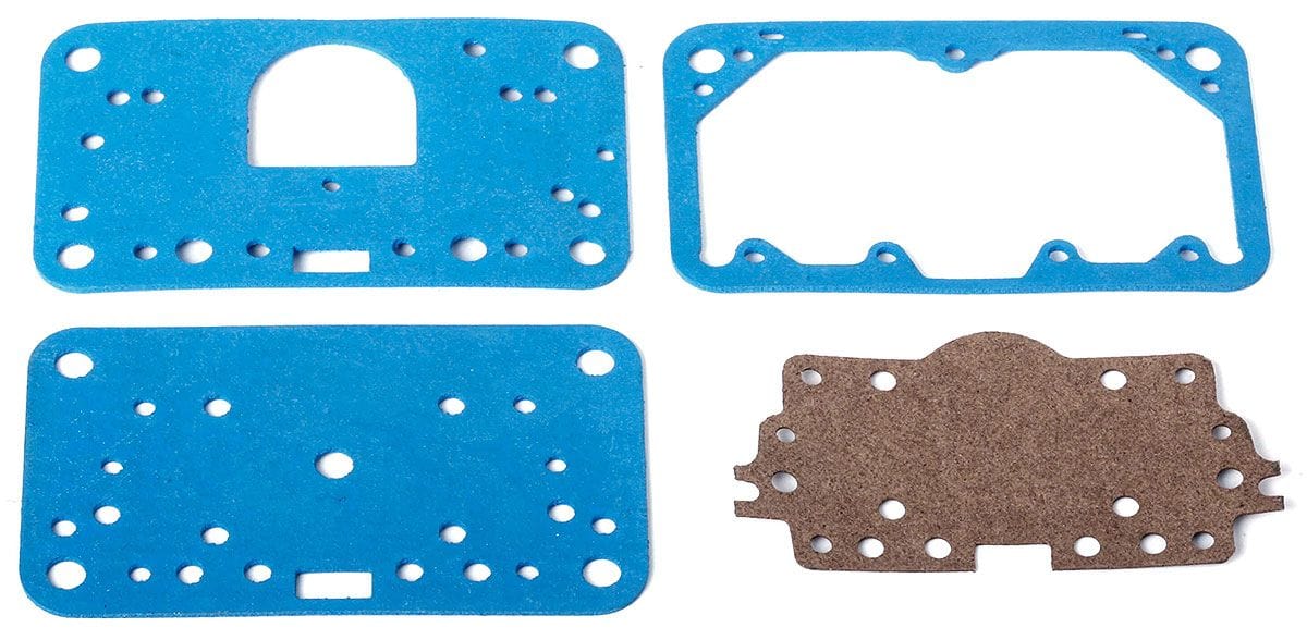 HOLLEY Fits Holley 4160 Series, Blue Non-Stick, One of 108-83, 108-89, 108-9 Holley Metering Block/Fuel Bowl Gasket Kit HO108-201 SR