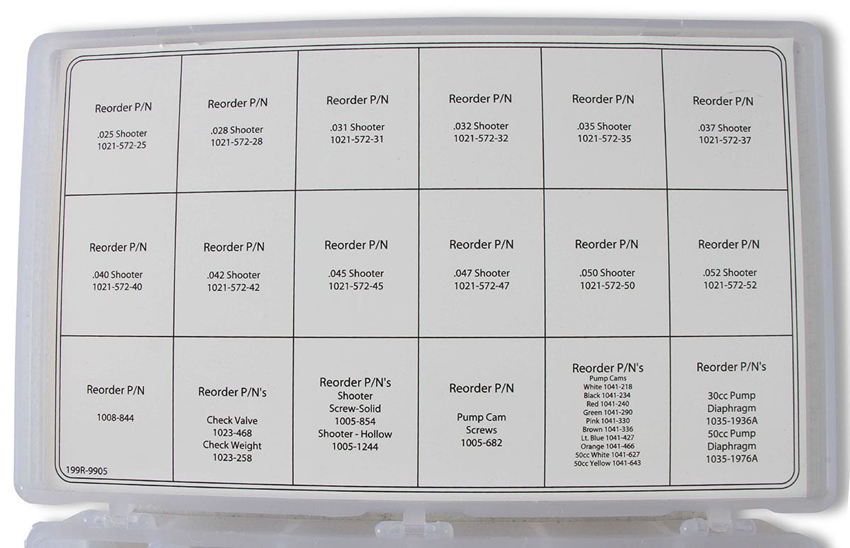 HOLLEY For Holley 2 BBL And 4 BBL Performance Carburettor Holley Holley Accelerator Pump Tuning Kit HO36-184 SR