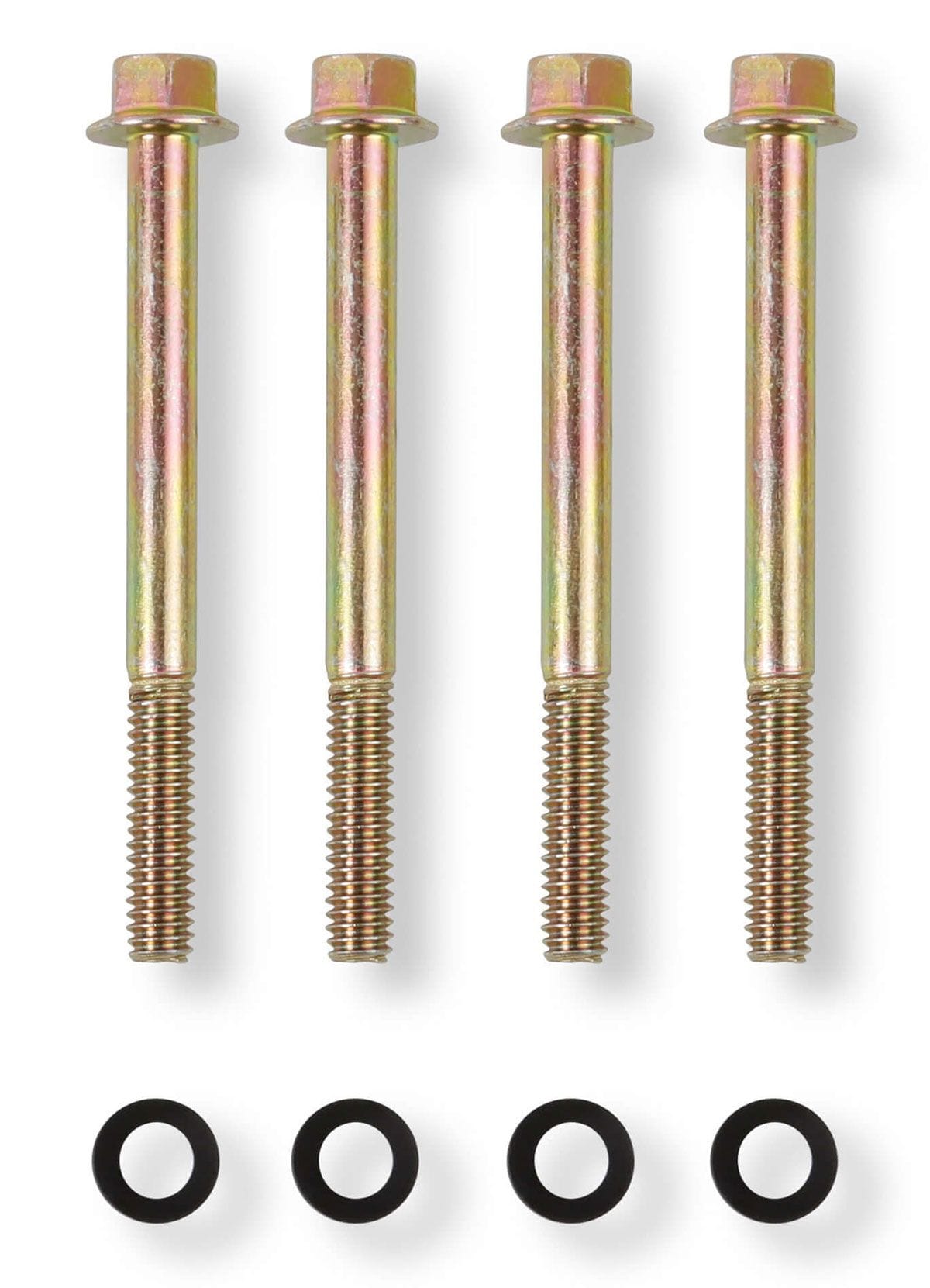 HOLLEY For Primary Side on Models 4150, Model 4160, Model 4175 and Model 4500 Holley Holley Fuel Bowl Screw & Gasket Kit HO26-124 SR