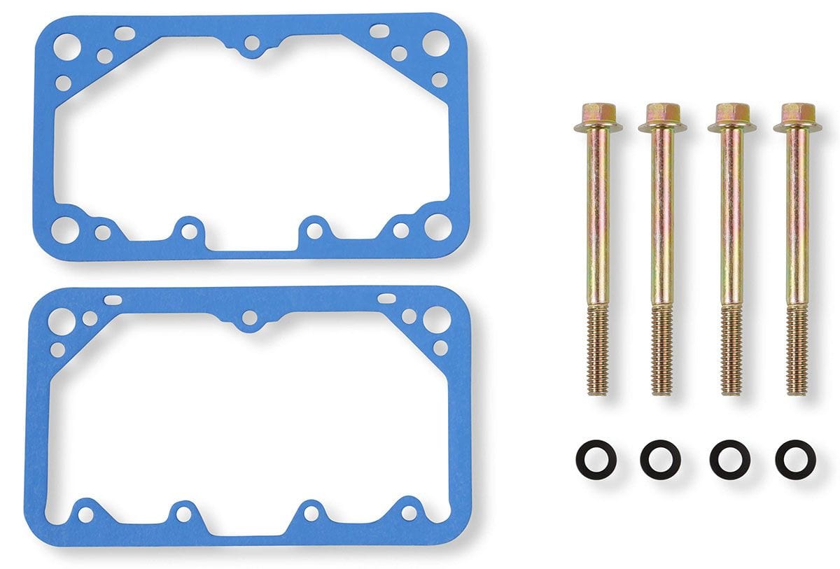 HOLLEY For Primary Side on Models 4150, Model 4160, Model 4175 and Model 4500 Holley Holley Fuel Bowl Screw & Gasket Kit HO26-124 SR