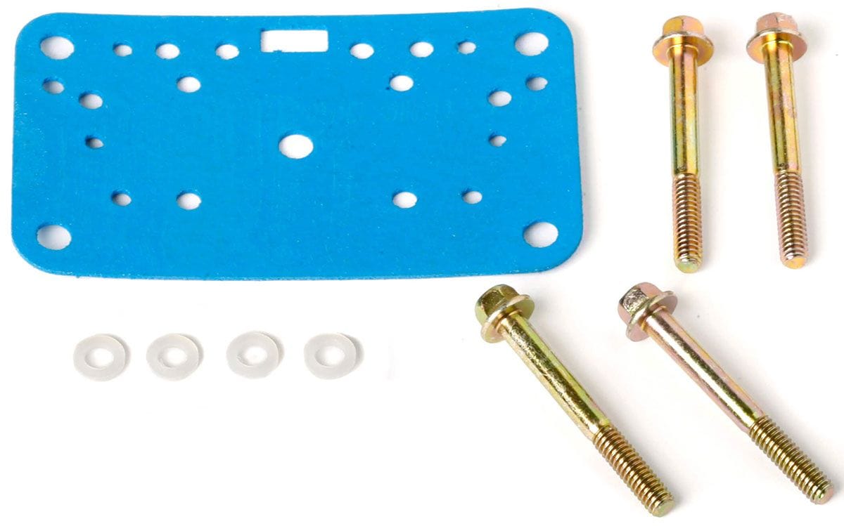 HOLLEY For Secondary Side on Model 4160 and Model 4175 Holley Holley Fuel Bowl Screw & Gasket Kit HO26-125 SR
