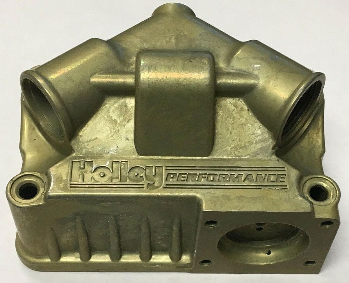 HOLLEY For Use w/Double Pump Carburettors excluding model 4165, standard fin Holley Replacement secondary center hung Fuel Bowl HO134-104 SR