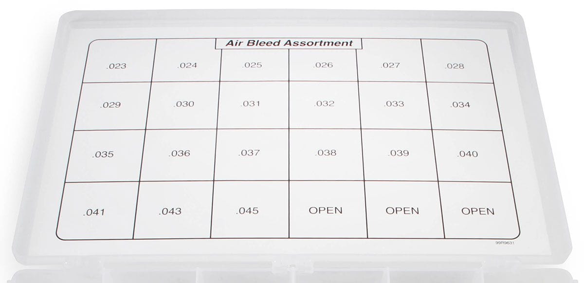 HOLLEY Holley Assortment Kit For Holley Model 4150 HP & 4500 Dominator HP Carburettors HO36-24 SR