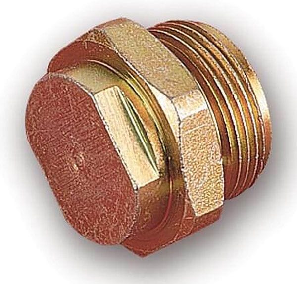 HOLLEY Holley Fuel Inlet Plug, Steel, 7/8"-20 HO26-18-2 SR