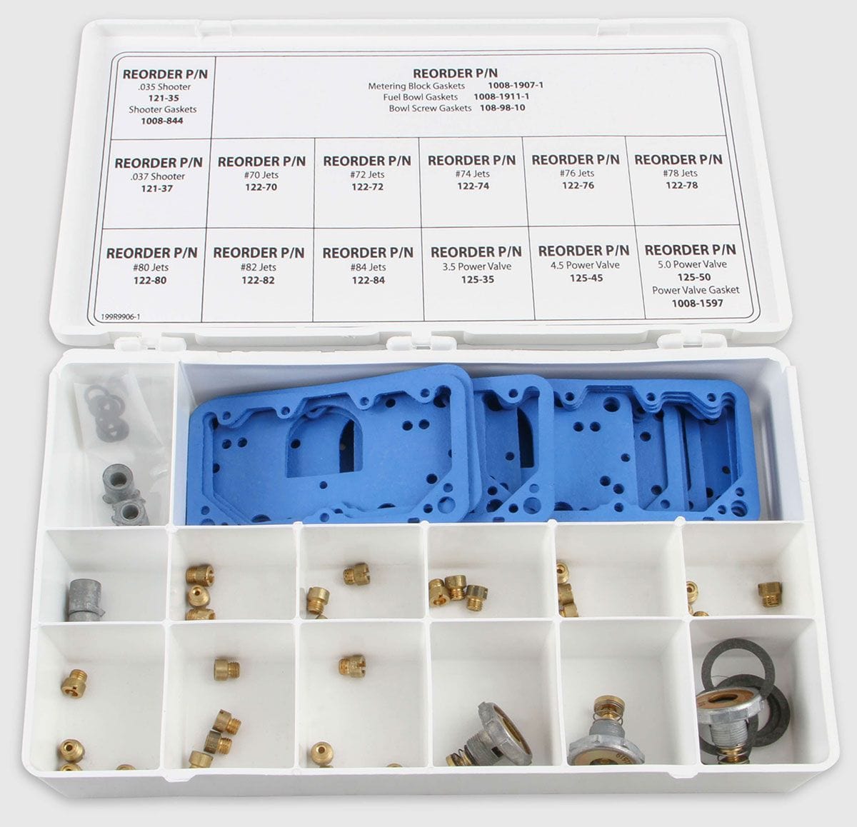 HOLLEY Holley Holley Tuning/Calibration Kit For Double Pump Carburettor HO36-182 SR