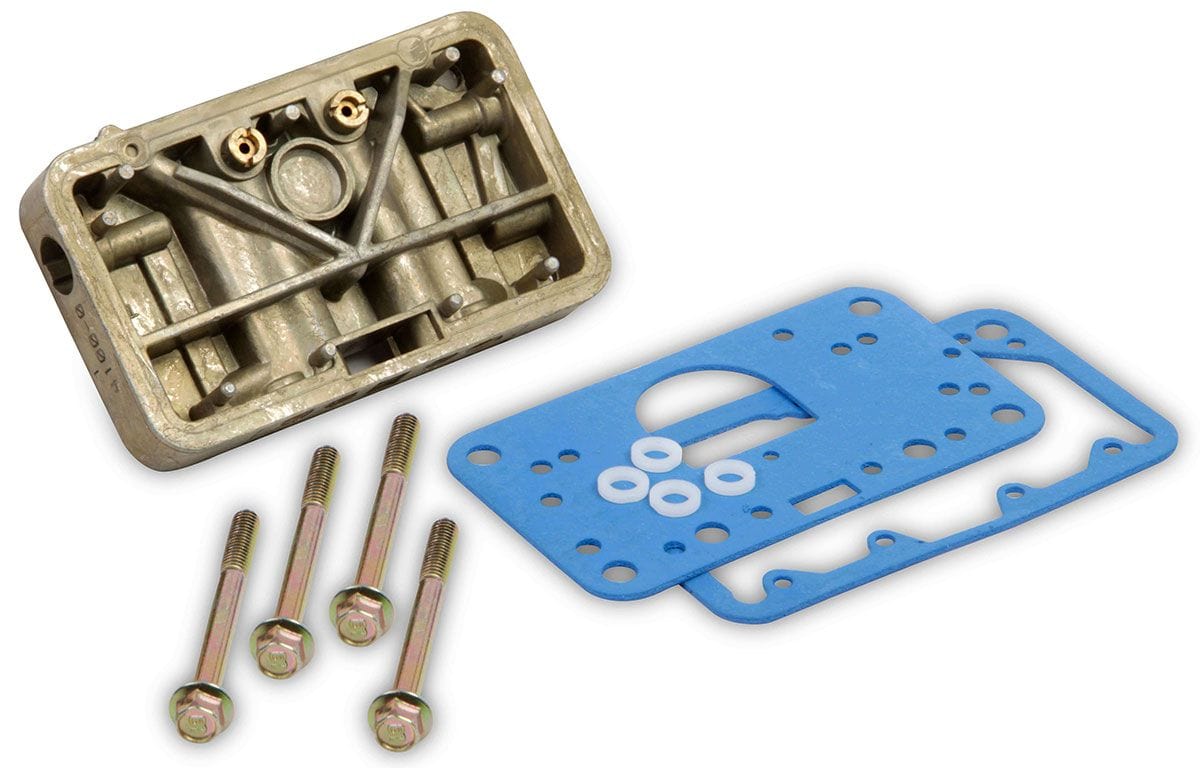 HOLLEY Holley Metering Block Conversion Kit, Model 4160 To 4150 HO34-6 SR