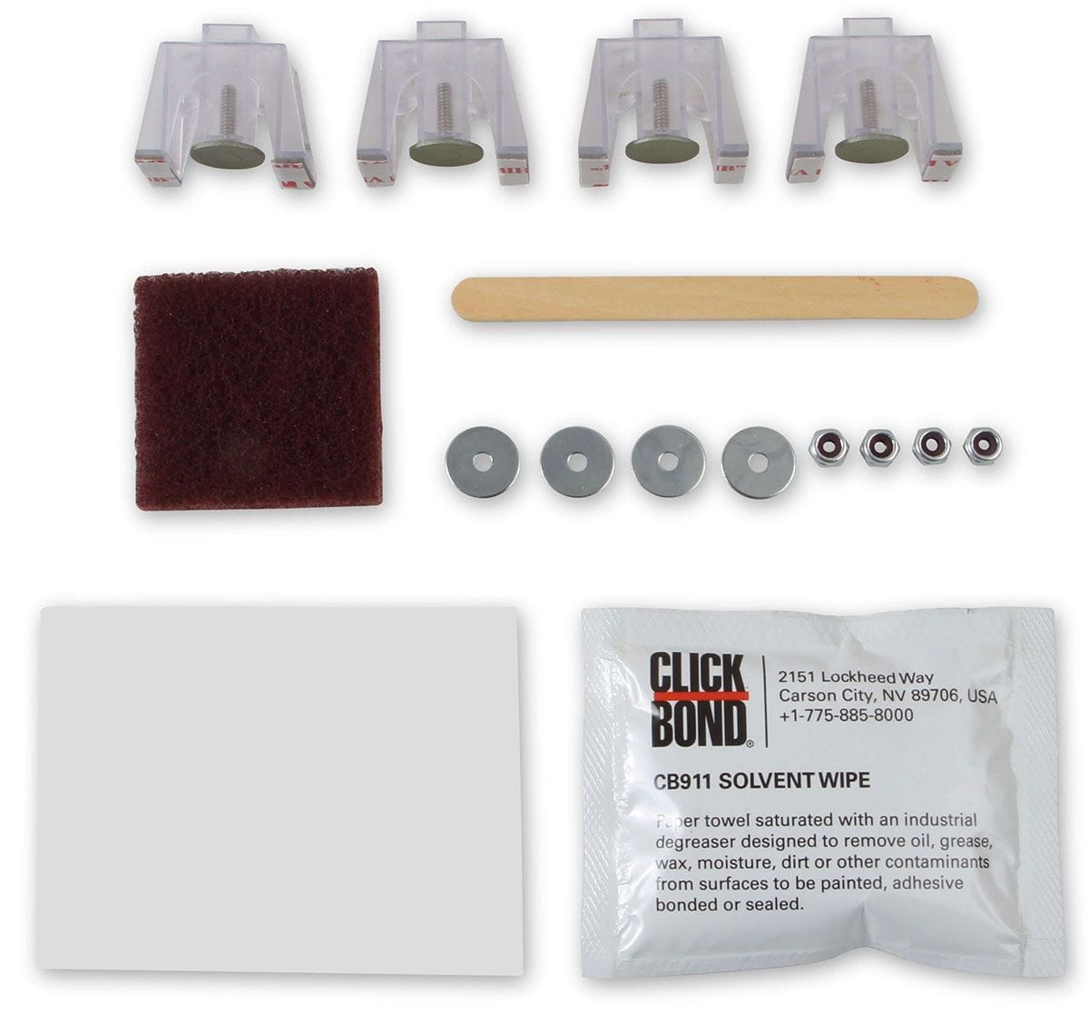 Holley HydraMat Install kit for Poly Fuel Tanks Holley Hydramat Install Kit HO16-202 SR