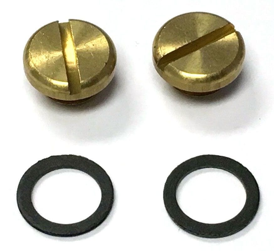 HOLLEY Kit Includes x2 Plugs & x2 Gaskets Holley Quick change fuel Bowl Plugs HO26-85 SR