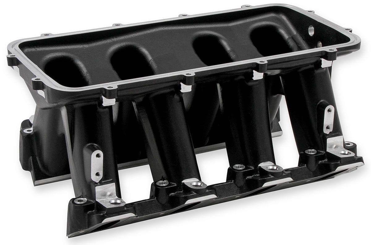 HOLLEY Manifold Base Only Suit EFI Application Holley LS1/LS2/LS6 Hi-Ram Intake Manifold - Black HO300-227BK SR