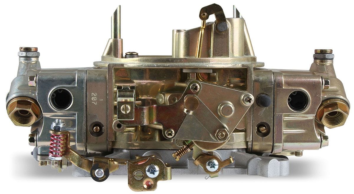 HOLLEY Mechanical Secondaries, Manual Choke, 4150 Series Holley 600 CFM 4-Barrel Street/Strip Carburettor - Classic Finish HO0-4776C SR