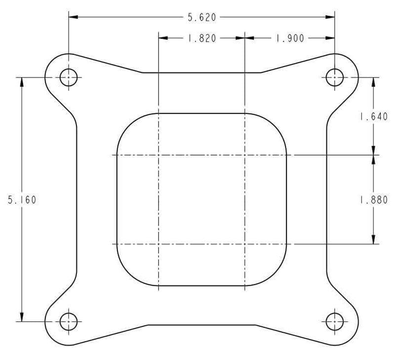 HOLLEY Mechanical Secondaries. Manual Choke. 4150 Series Holley 600 CFM 4-Barrel Street/Strip Carburettor - Shiny Finish HO0-4776S SR