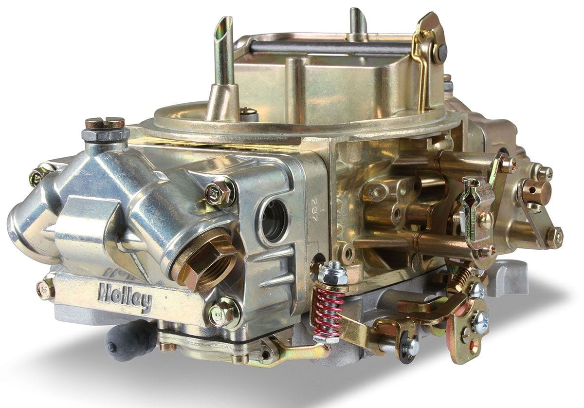 HOLLEY Mechanical Secondaries. Manual Choke. 4150 Series Holley 650 CFM 4-Barrel Street/Strip Carburettor - Classic Finish HO0-4777C SR