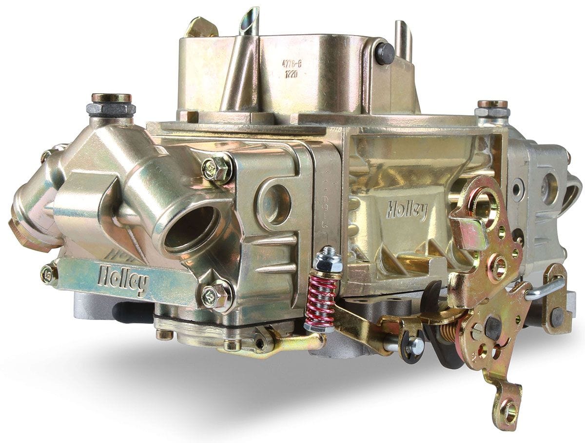 HOLLEY Mechanical Secondaries. Manual Choke. 4150 Series Holley 650 CFM 4-Barrel Street/Strip Carburettor - Classic Finish HO0-4777C SR