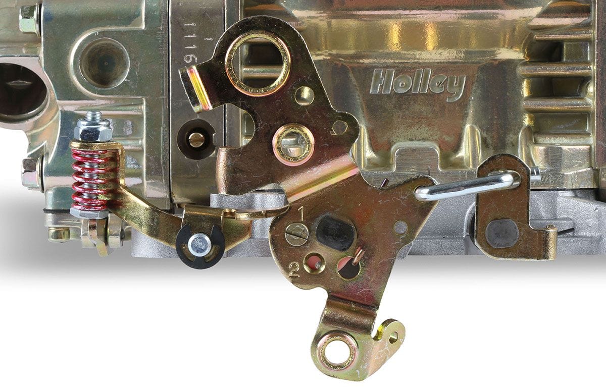 HOLLEY Mechanical Secondaries. Manual Choke. 4150 Series Holley 650 CFM 4-Barrel Street/Strip Carburettor - Classic Finish HO0-4777C SR