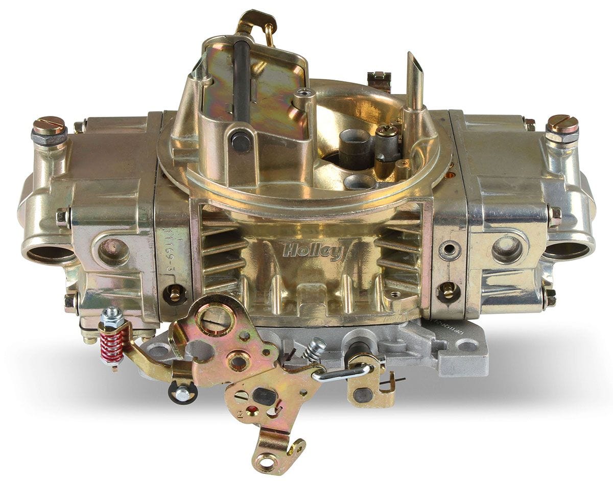 HOLLEY Mechanical Secondaries. Manual Choke. 4150 Series Holley 650 CFM 4-Barrel Street/Strip Carburettor - Classic Finish HO0-4777C SR