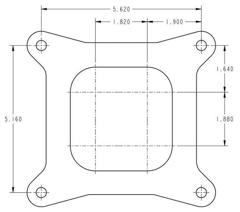 HOLLEY Mechanical Secondaries. Manual Choke. 4150 Series Holley 650 CFM 4-Barrel Street/Strip Carburettor - Shiny Finish HO0-4777S SR