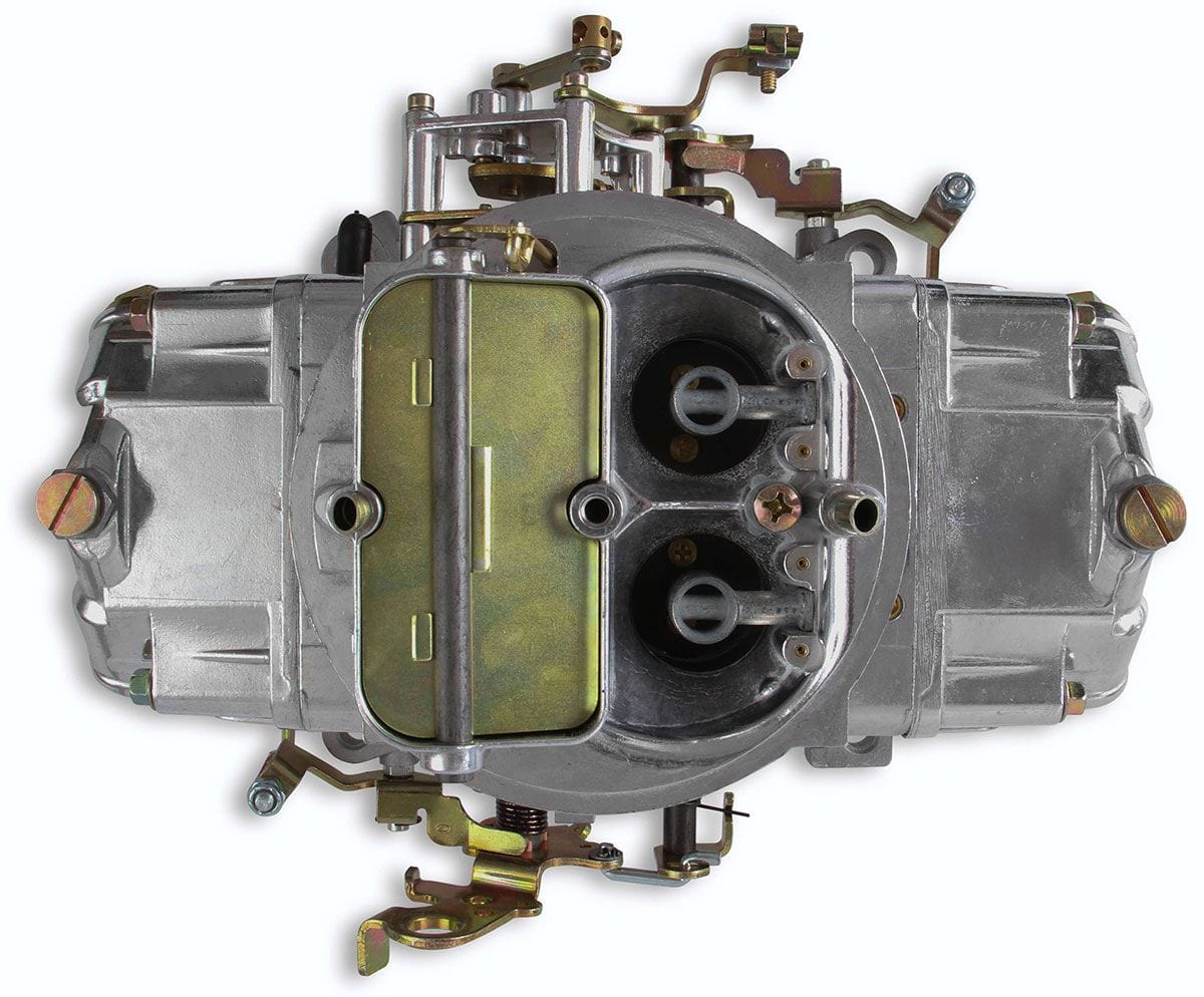 HOLLEY Mechanical Secondaries. Manual Choke. 4150 Series Holley 750 CFM 4-Barrel Street/Strip Carburettor - Shiny Finish HO0-4779S SR