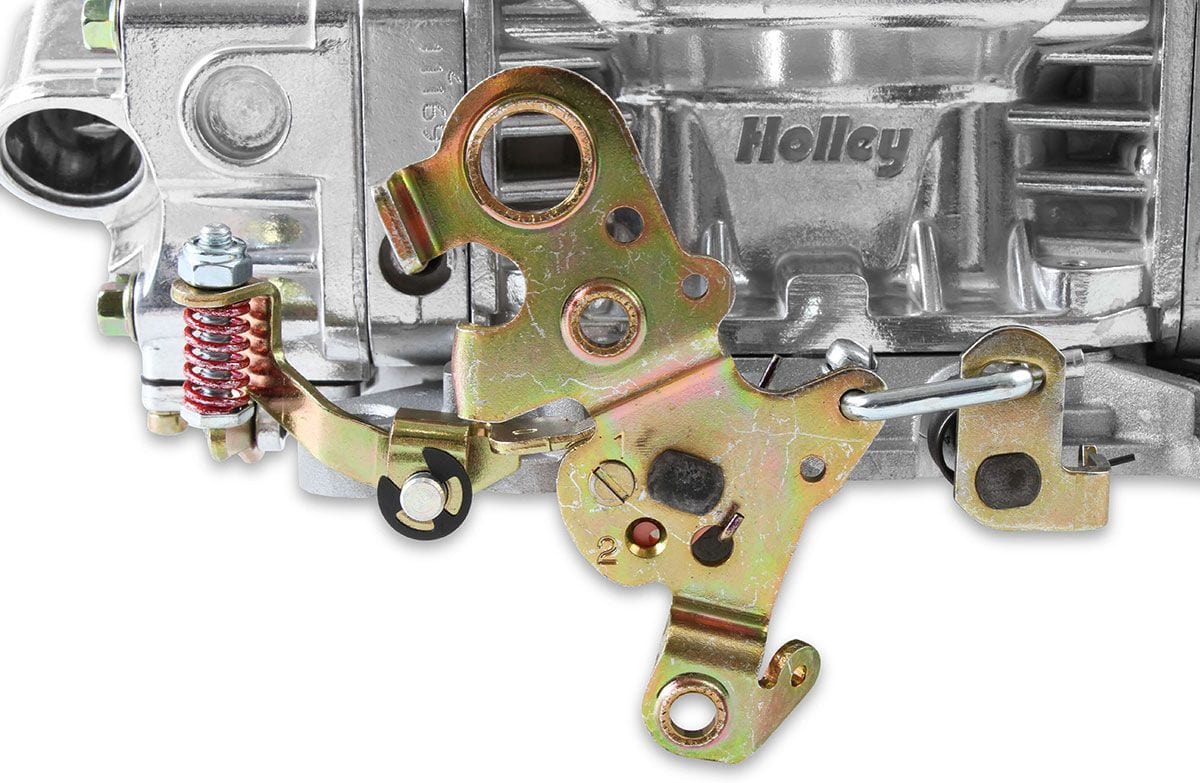 HOLLEY Mechanical Secondaries. Manual Choke. 4150 Series Holley 750 CFM 4-Barrel Street/Strip Carburettor - Shiny Finish HO0-4779S SR