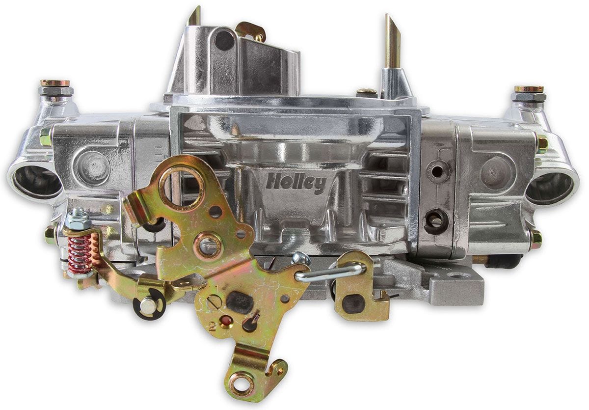 HOLLEY Mechanical Secondaries. Manual Choke. 4150 Series Holley 750 CFM 4-Barrel Street/Strip Carburettor - Shiny Finish HO0-4779S SR