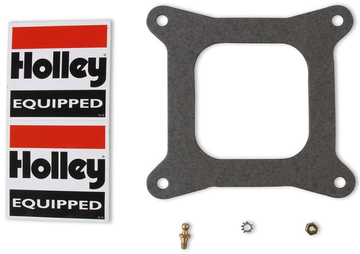 HOLLEY Mechanical Secondaries. Manual Choke Holley 750 CFM 4-Barrel Blower Carburettor - Shiny Finish HO0-80573S SR