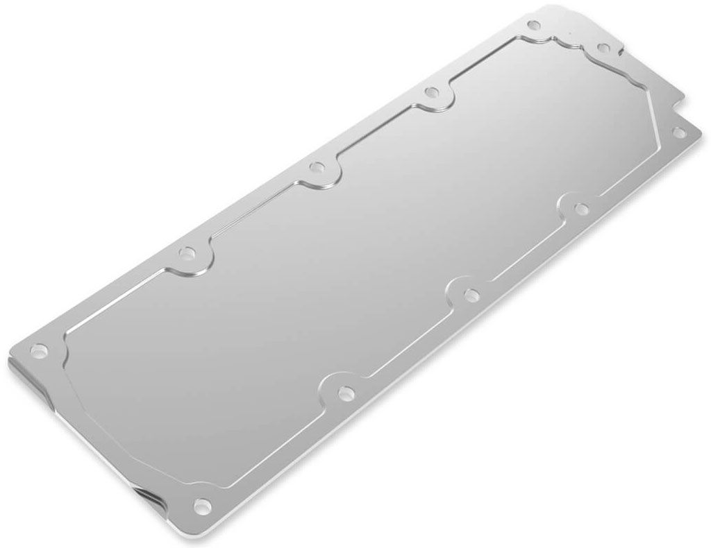 HOLLEY Natural Billet Suit GM LS2/LS3/LS7/LSX Holley Valley Cover- Trussed HO241-263 SR