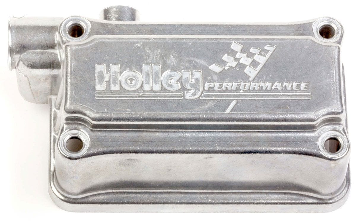 HOLLEY Shiny finish with side hung floats and provisions for a fuel transfer Holley Replacement secondary fuel bowl HO134-105S SR