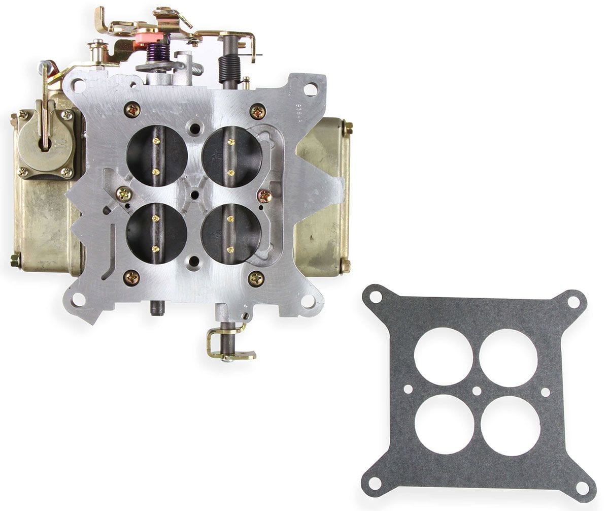 HOLLEY Single Inlet, Dichromate Finish, Mechanical Secondaries, 4160 Series Holley 450 cfm, Square Bore, 4-Barrel HO0-9776 SR