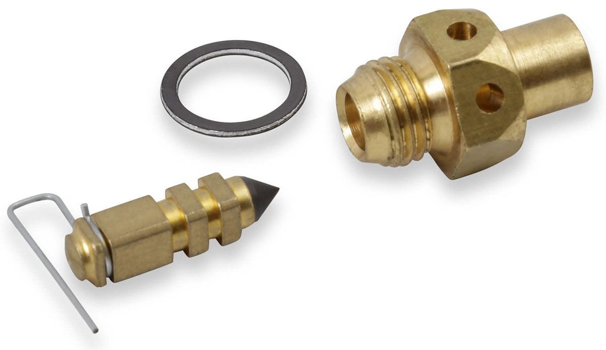 HOLLEY Size 0.0785" Holley Holley Non-Adjustable Inlet needle & seat - Viton HO6-511 SR