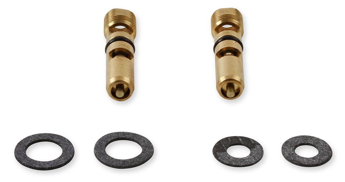 Holley Size 0.097" (Pair) Holley Holley Adjustable Inlet Needle & Seat - Viton HO6-506-2 SR