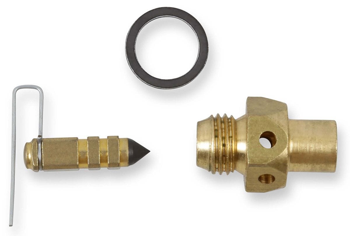 HOLLEY Size 0.110" Holley Holley Non-Adjustable Inlet needle & seat - Viton HO6-510 SR