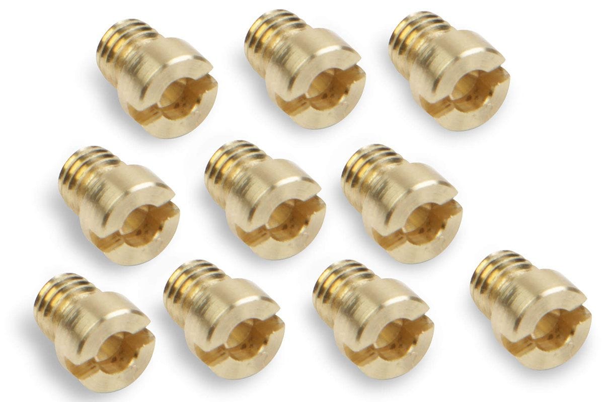 HOLLEY Size 65, #10-32 UNF Thread (10-Pack) Holley Carburettor Air Bleed HO126-65-10 SR