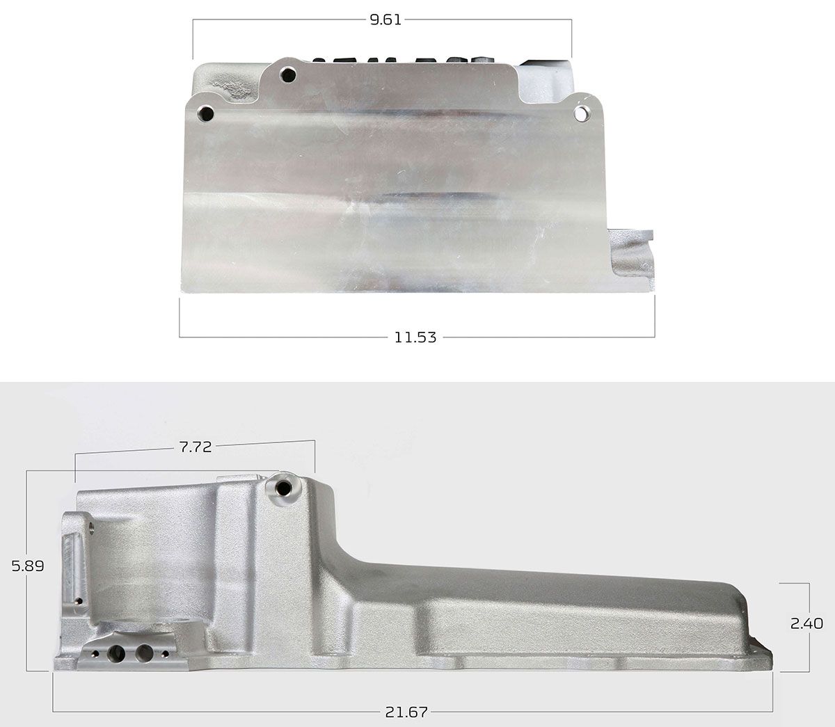 HOLLEY Suit 1955-87 GM/Muscle Car/Classic Car/Trucks, Rear Pick Up Holley Holley GM LS Retro-fit Oil Pan HO302-1 SR