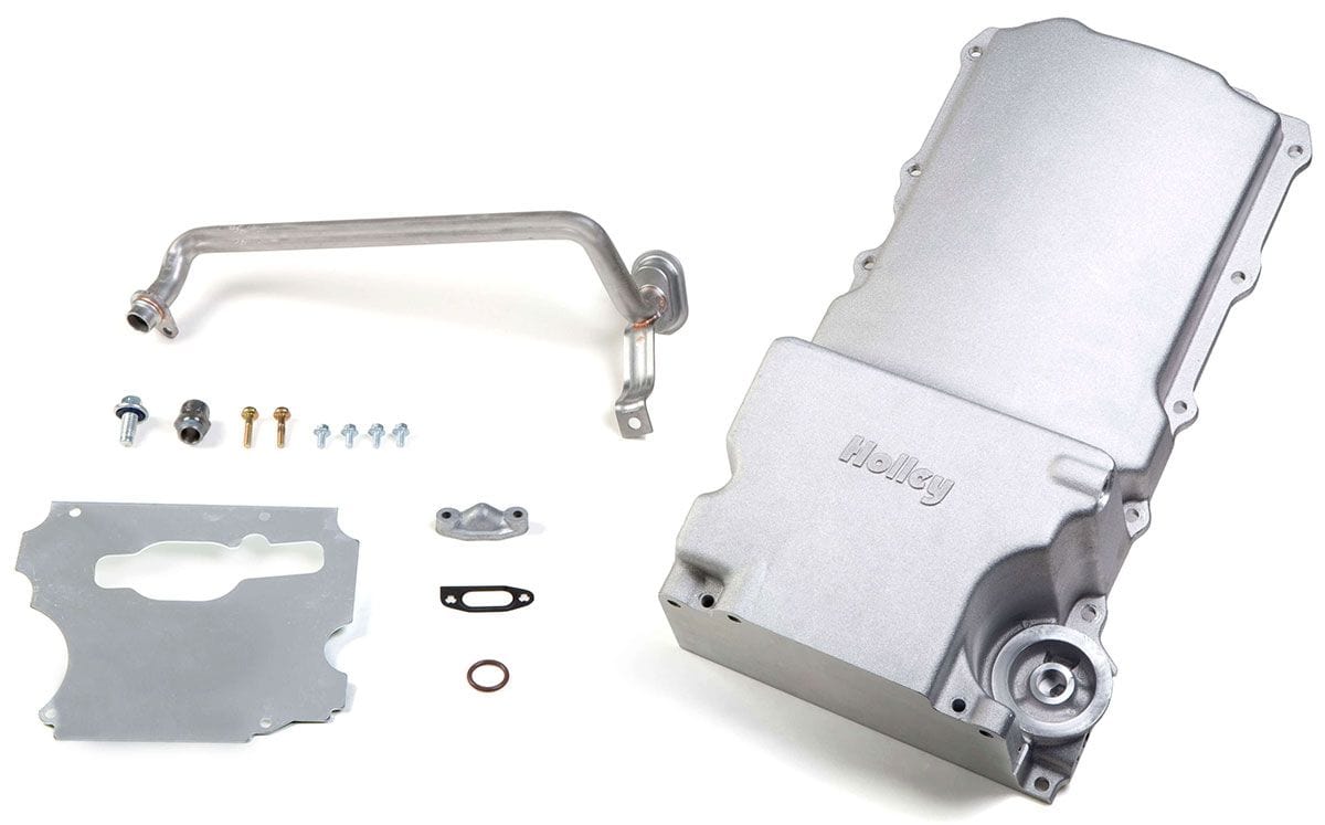 HOLLEY Suit 1955-87 GM/Muscle Car/Classic Car/Trucks, Rear Pick Up Holley Holley GM LS Retro-fit Oil Pan HO302-1 SR