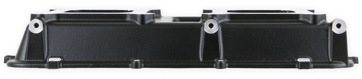 HOLLEY Suit Dual 4150 & 4500 Carburettor Mounting Holley Hi-Ram Intake Plenum Top Only - Black HO300-207BK SR