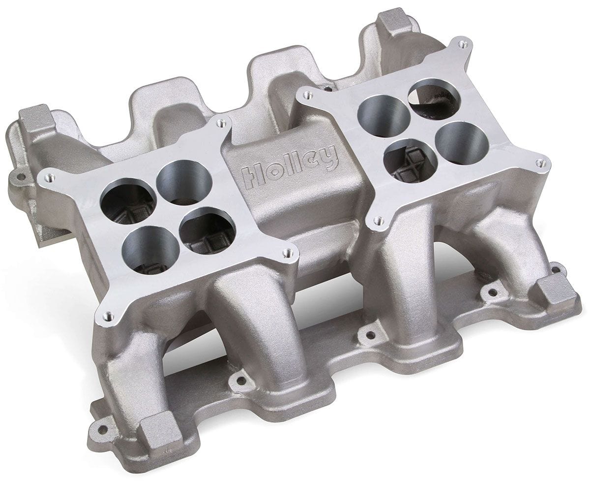 HOLLEY Suit Dual 4160 Carburettors Holley LS1/LS2/LS6 Dual Plane Mid Rise Intake Manifold HO300-120 SR