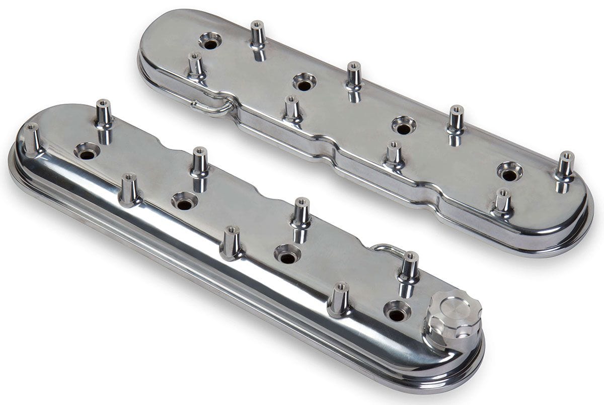 HOLLEY Suit GM LS Series Holley Polished Aluminium Valve Covers HO241-90 SR