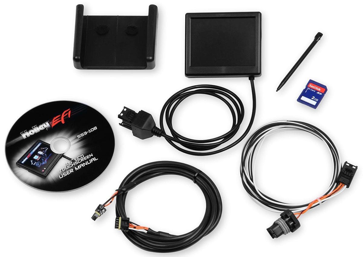 HOLLEY Suit Holley EFI Holley 3.5" LCD Touch Screen HO553-108 SR