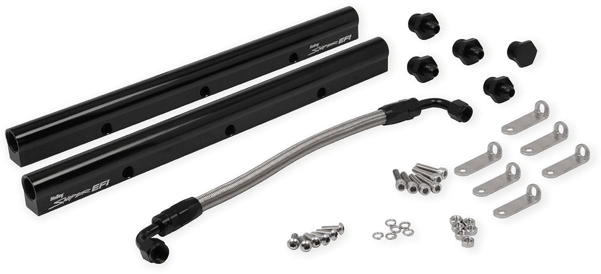 HOLLEY Suit LS3/L92 With Fuel Rail Kit, Use With 102mm Throttle Body Holley Fabricated Sniper EFI Intake Manifold HO822042 SR