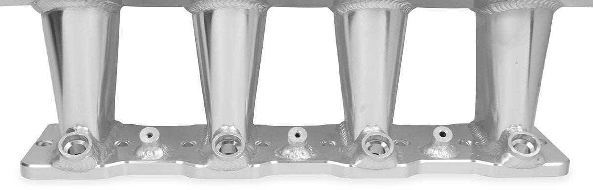 HOLLEY Suit LS3/L92 With Fuel Rail Kit, Use With Single 4BBL Throttle Body Holley Fabricated Sniper EFI Intake Manifold - Silver HO822051 SR