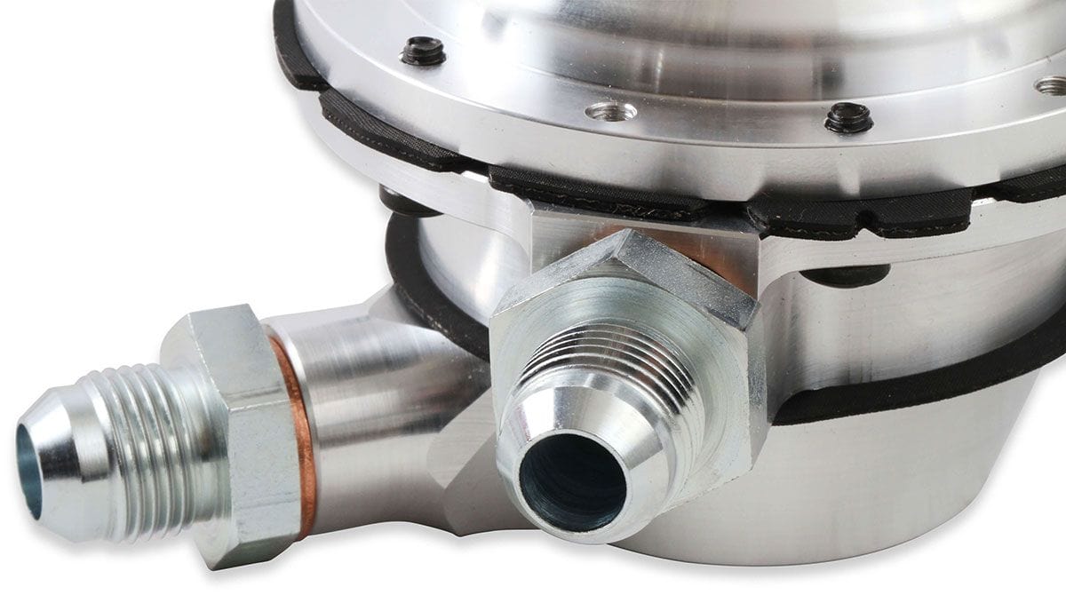 Holley Suit SB Chev, 3 Valve Holley 170 GPH Billet HP Series Mechanical Fuel Pump HO12-327-25 SR