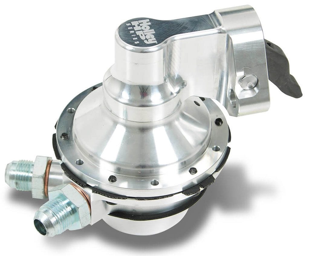 Holley Suit SB Chev, 3 Valve Holley 170 GPH Billet HP Series Mechanical Fuel Pump HO12-327-25 SR