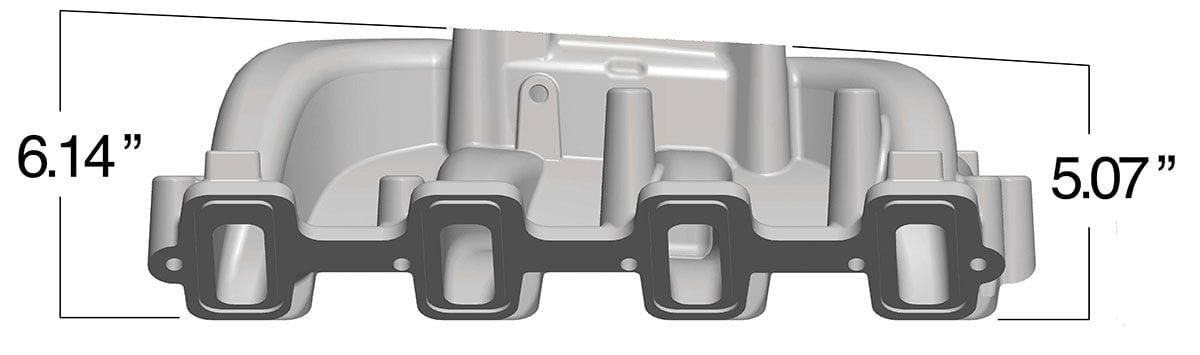 HOLLEY Suit Single 4150/4160 Carburettors Holley LS3/L92 Dual Plane Mid Rise Intake Manifold HO300-129 SR