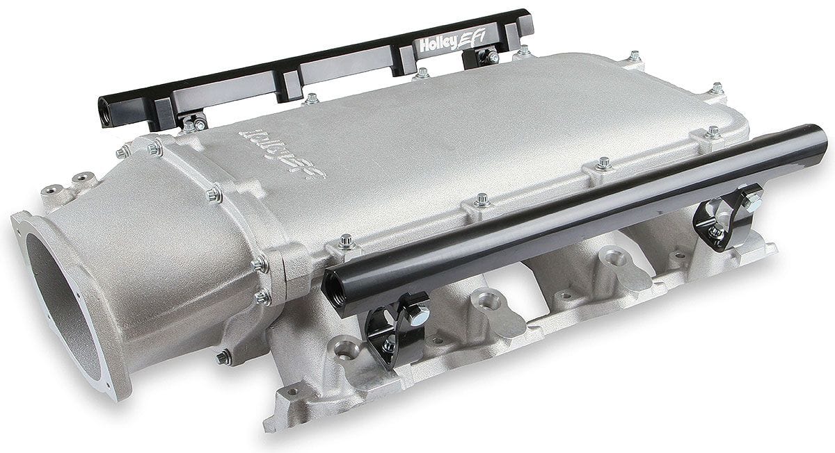 HOLLEY Suit Single GM 105mm Throttle Body Holley LS1/LS2/LS6 Ultra Lo-Ram EFI Intake Manifold HO300-621 SR