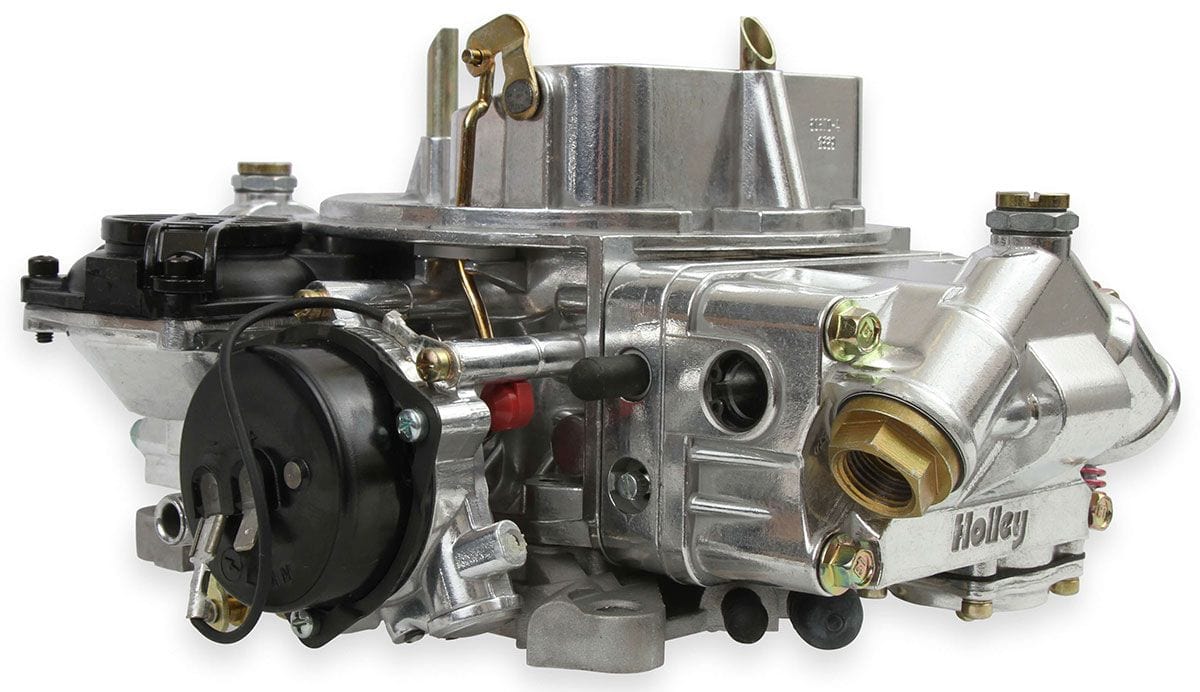 HOLLEY Vacuum Secondaries, Electronic Choke Holley 570 CFM 4-Barrel Street Avenger System Carburettor HO0-80570 SR