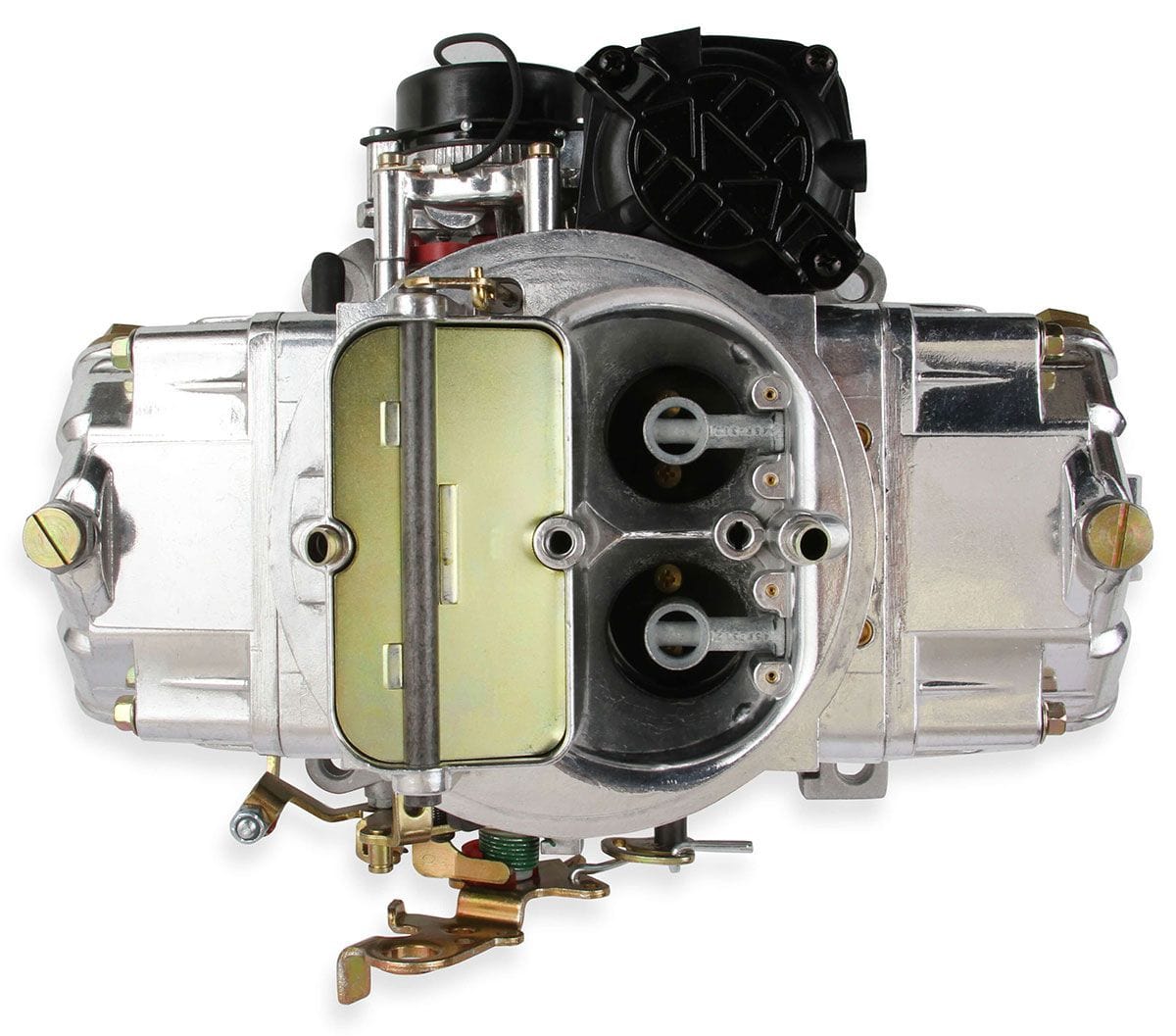 HOLLEY Vacuum Secondaries, Electronic Choke Holley 570 CFM 4-Barrel Street Avenger System Carburettor HO0-80570 SR