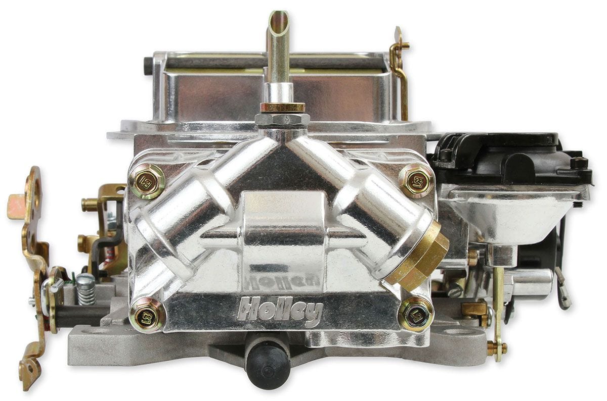 HOLLEY Vacuum Secondaries, Electronic Choke Holley 570 CFM 4-Barrel Street Avenger System Carburettor HO0-80570 SR