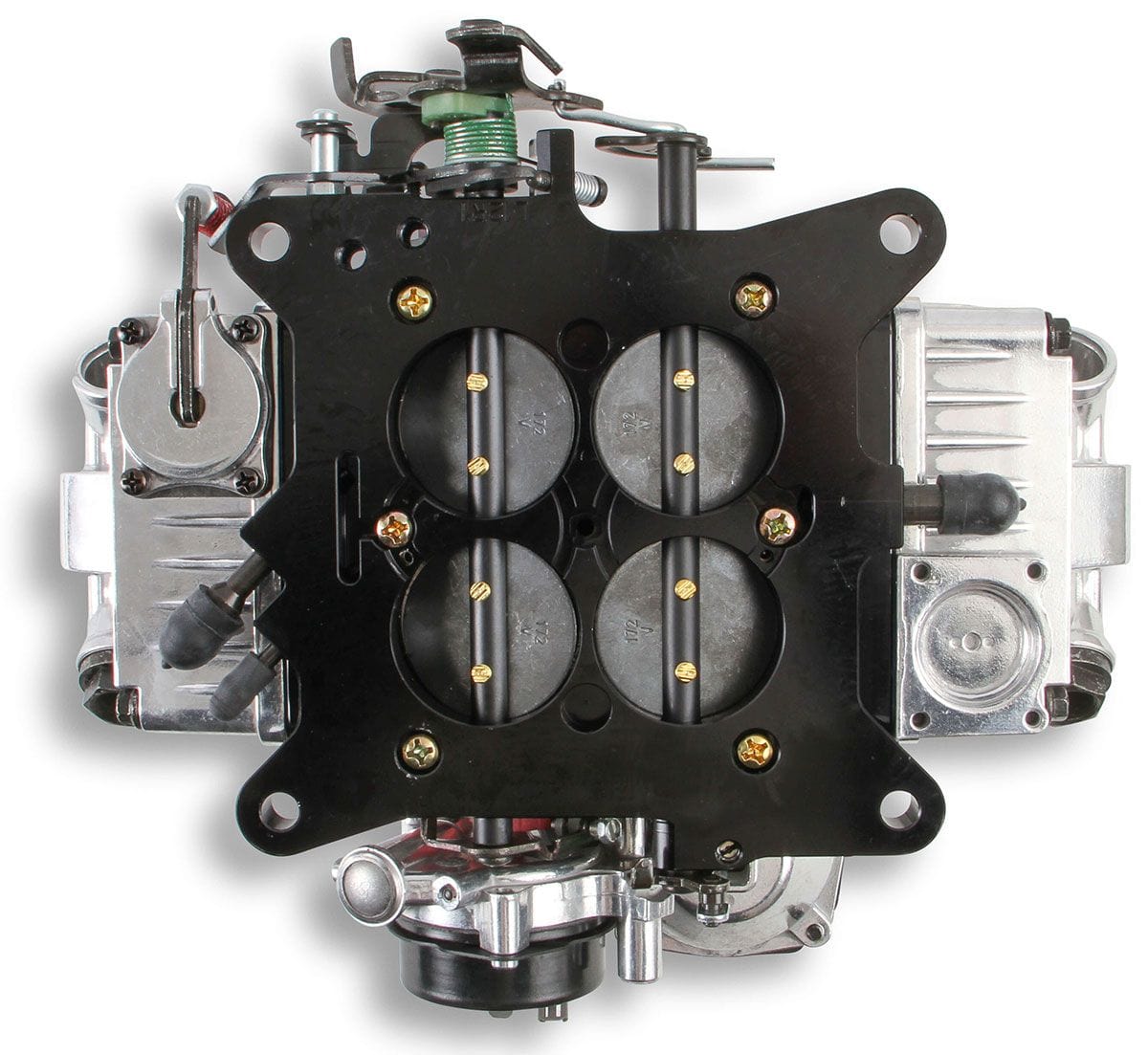 HOLLEY Vacuum Secondaries, Manual Choke Holley 670 CFM Ultra Street Avenger Four Barrel Carburettor - Black HO0-86670BK SR